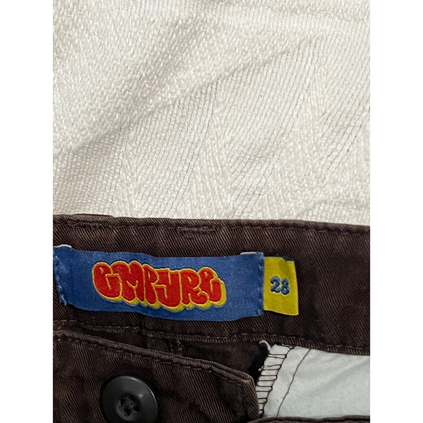 Empyre Cargo Brown Jeans Mens 28x24