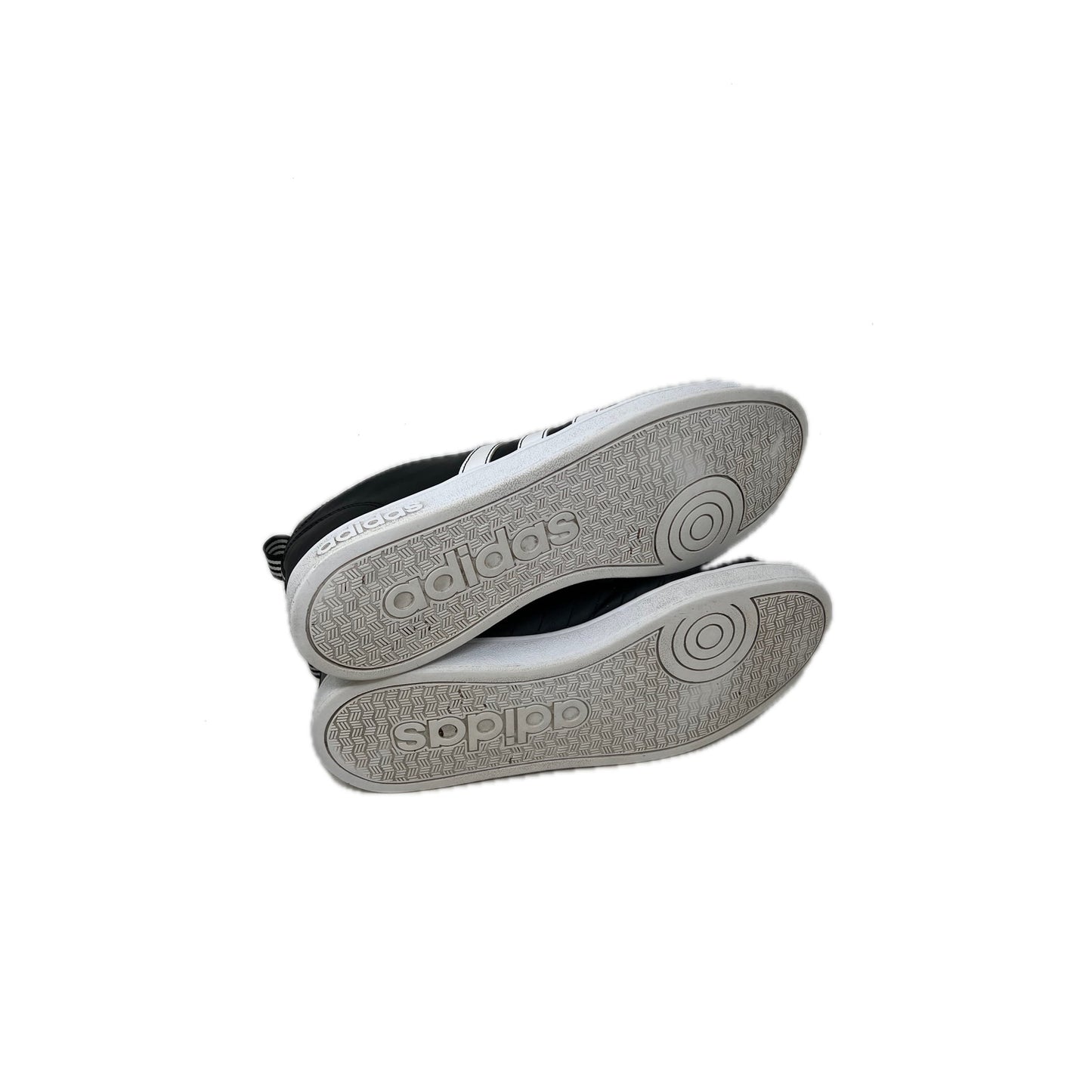 adidasVs Advantage Blanco y Negro Hombre 11
