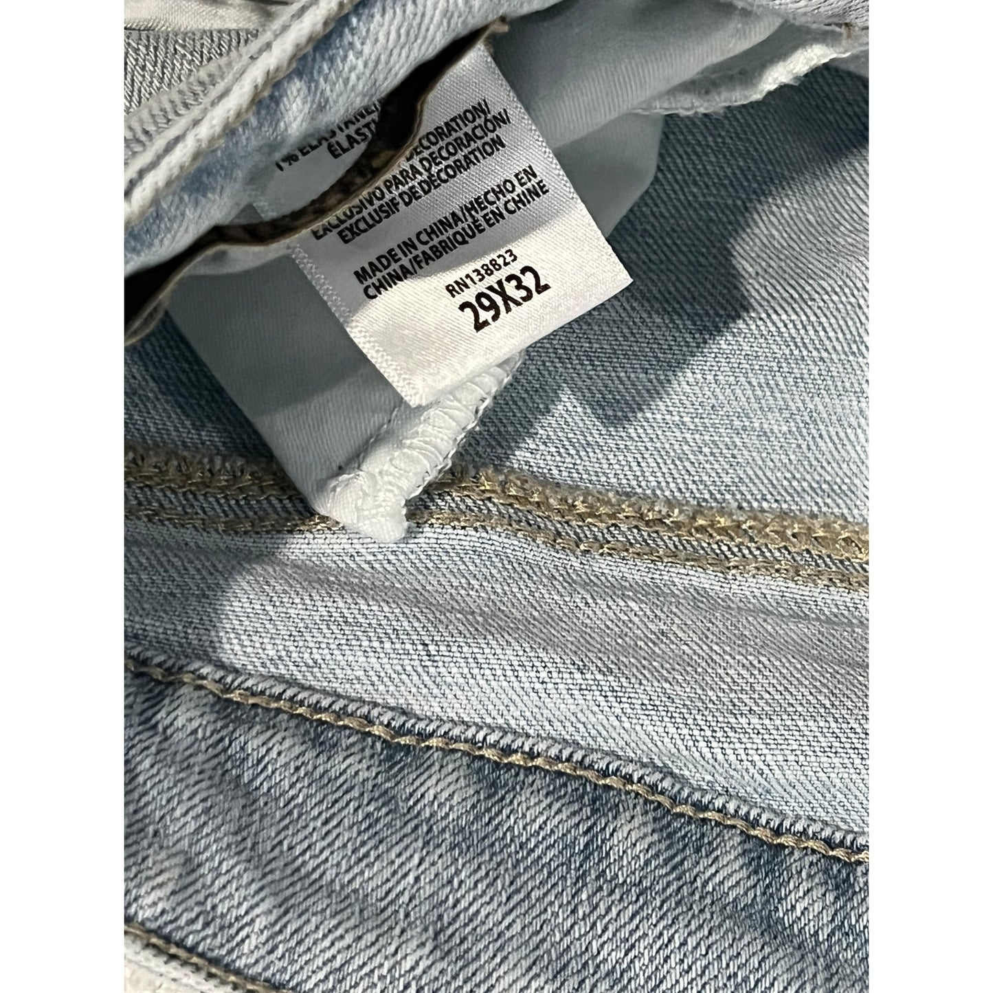 Shyanne Celestee High Rise Bootcut Blue Jeans Womans 29x32