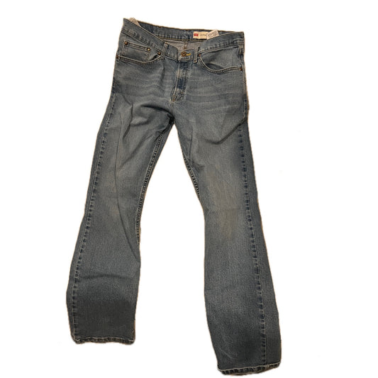 Wrangler Slim Straight Leg Jeans Mens 34x32