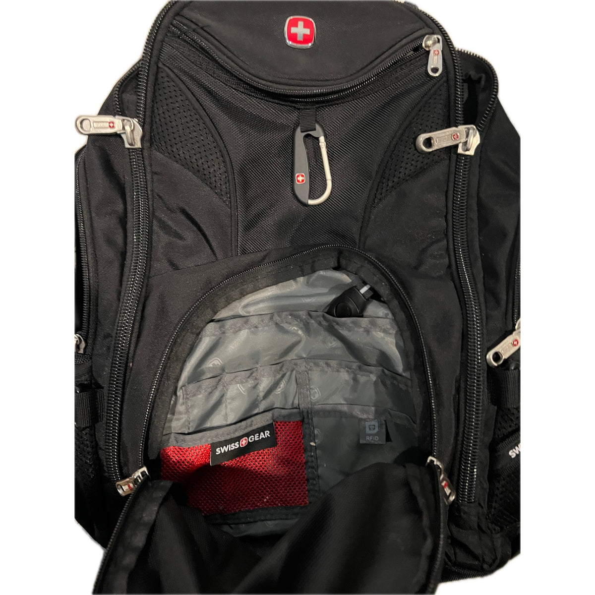 Copied - Swiss Gear 1900 ScanSmart Laptop Backpack Black Black