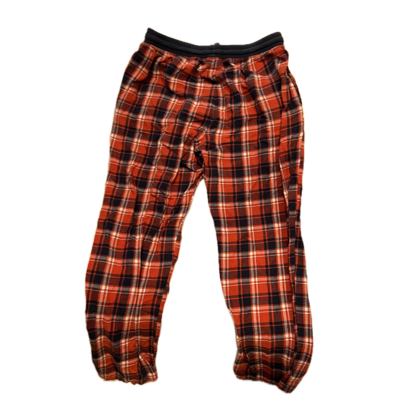 LL Bean Red Checked Sleepwear Pants Mens Med