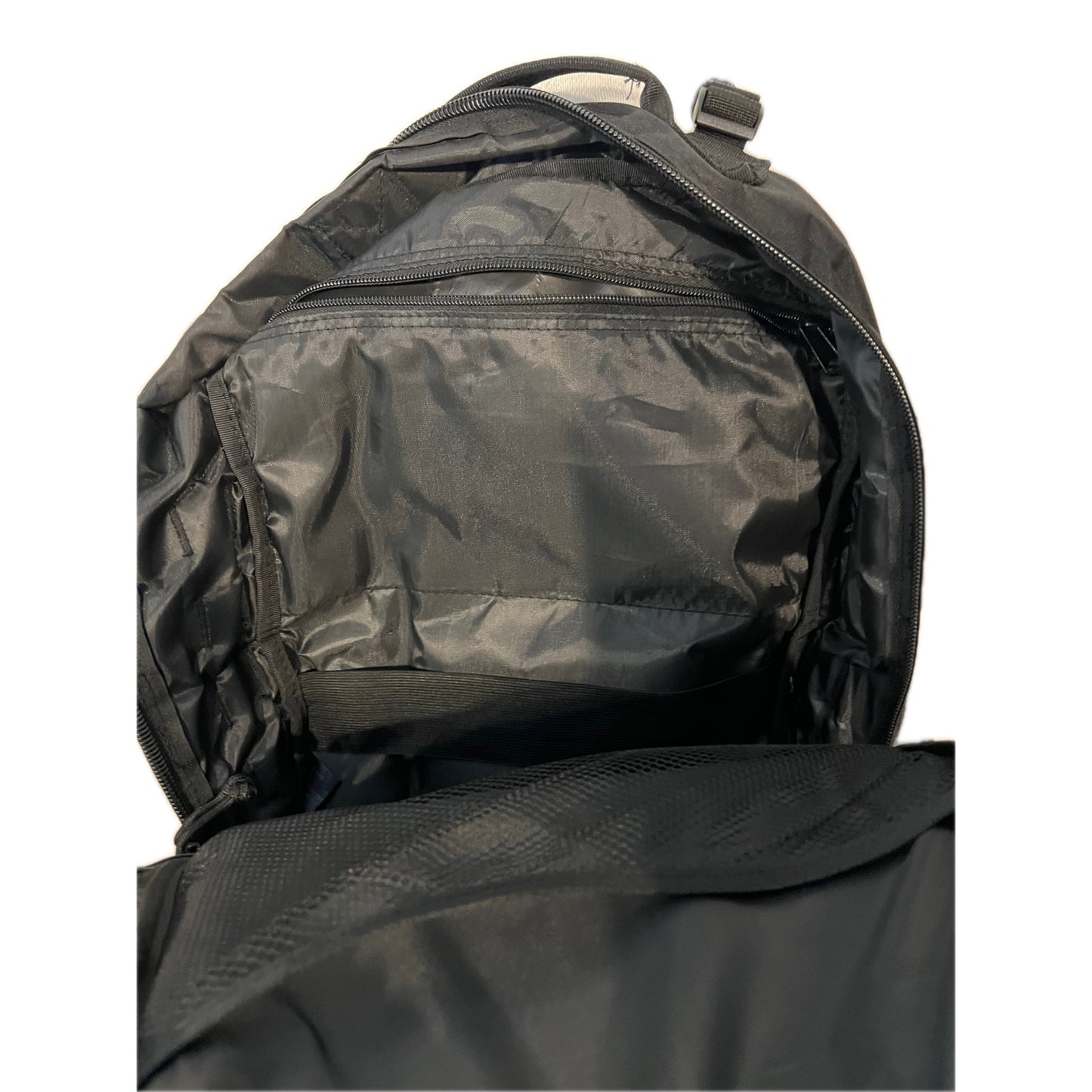 Generic Black Canvas Tactical Backpack
