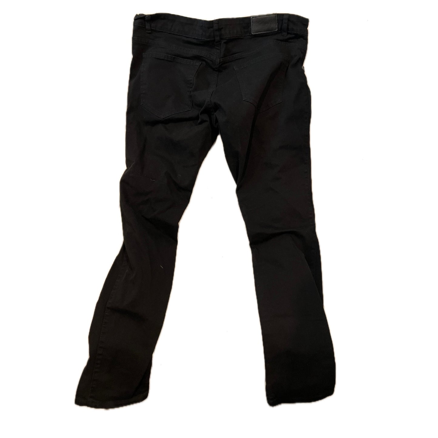 Pantalones vaqueros Focus ajustados rectos desgastados negros 36x32