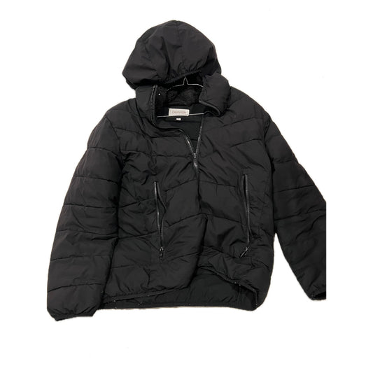 Calvin Klein Lined Parka Jacket Black Mens XL