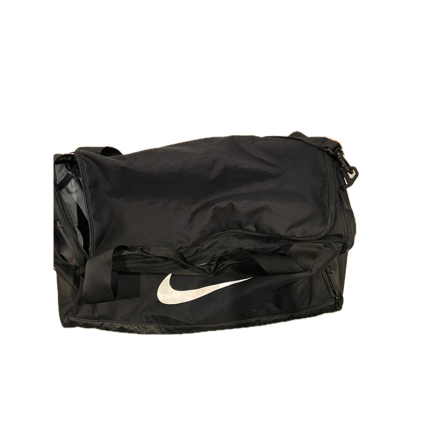 Nike Brasilia 9.5 Black Medium 60L Duffel Gym Bag