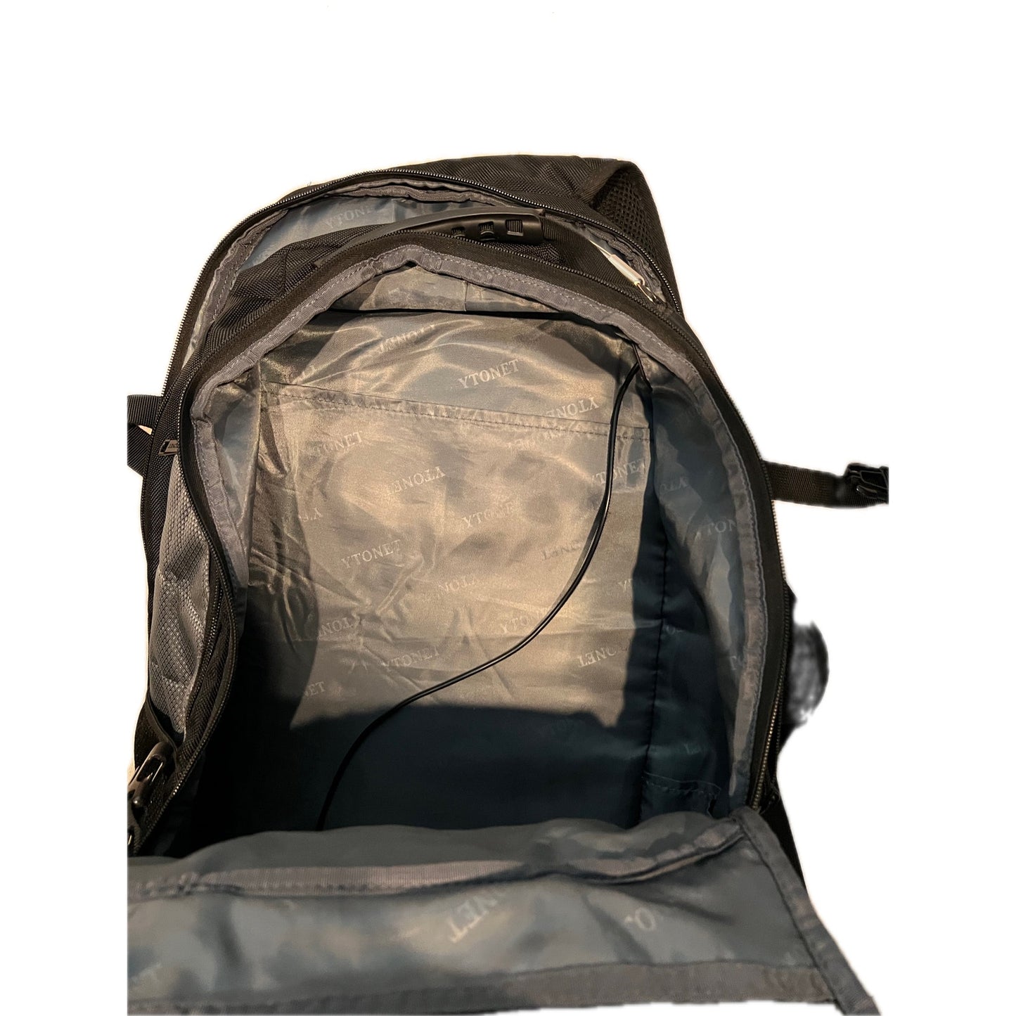 Sac à dos rembourré Ytonet de voyage 4 compartiments pour ordinateur