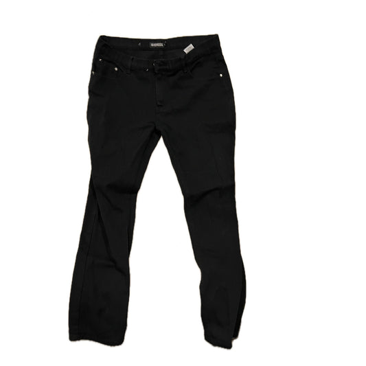 Silver Needle Slim Straight Black Jeans Mens 36x32