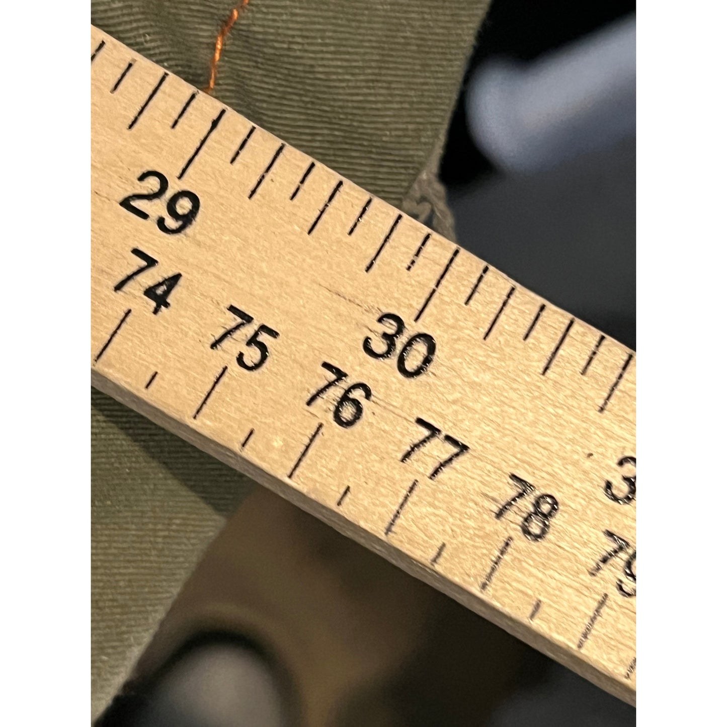 True Religion Green Khaki Cargo Pants Mens 30x30