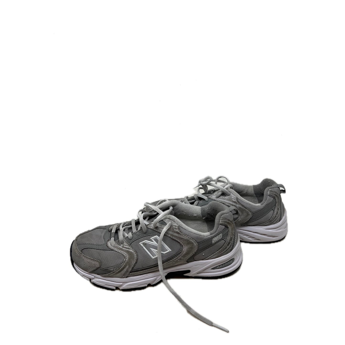 Zapatillas New Balance 530 Raincloud Silver Metallic para mujer, talla 7.5