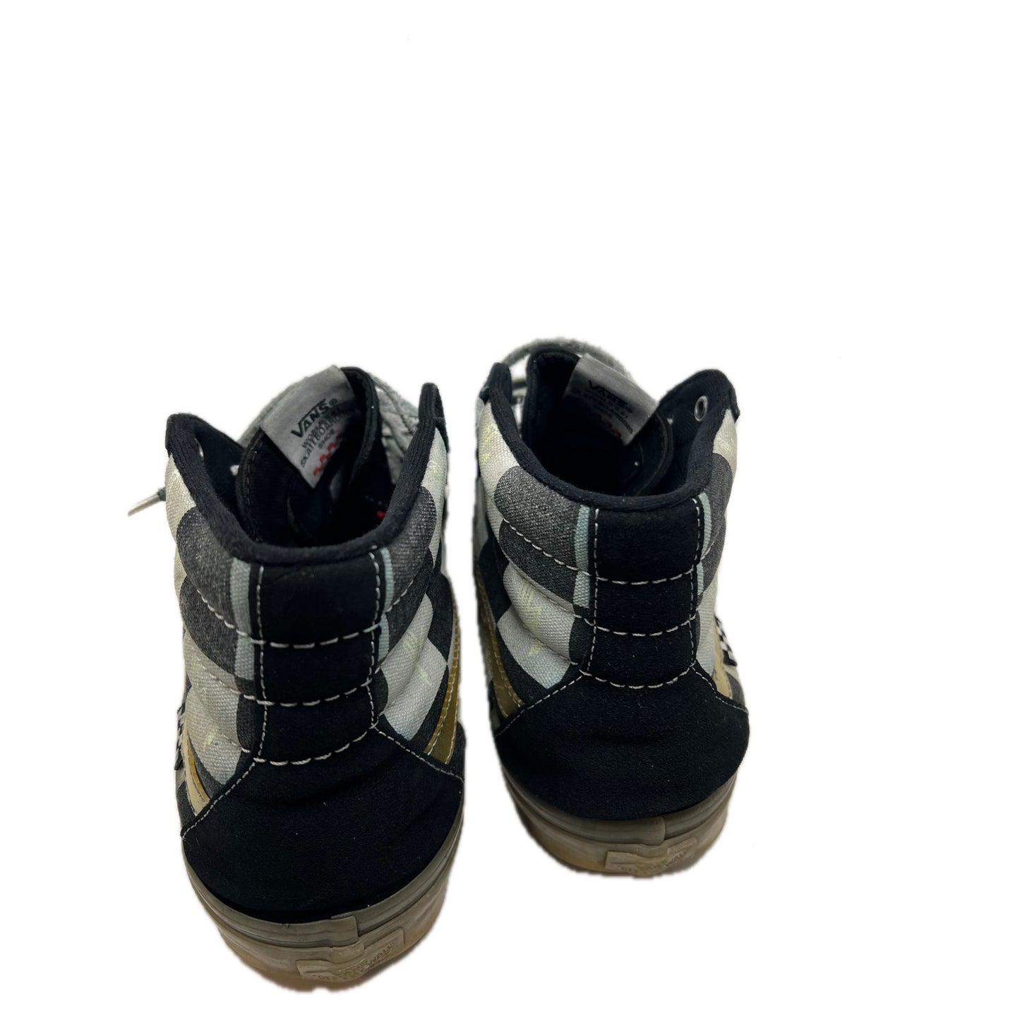 Vans High top Checked Skate Shoes Mens 11.5