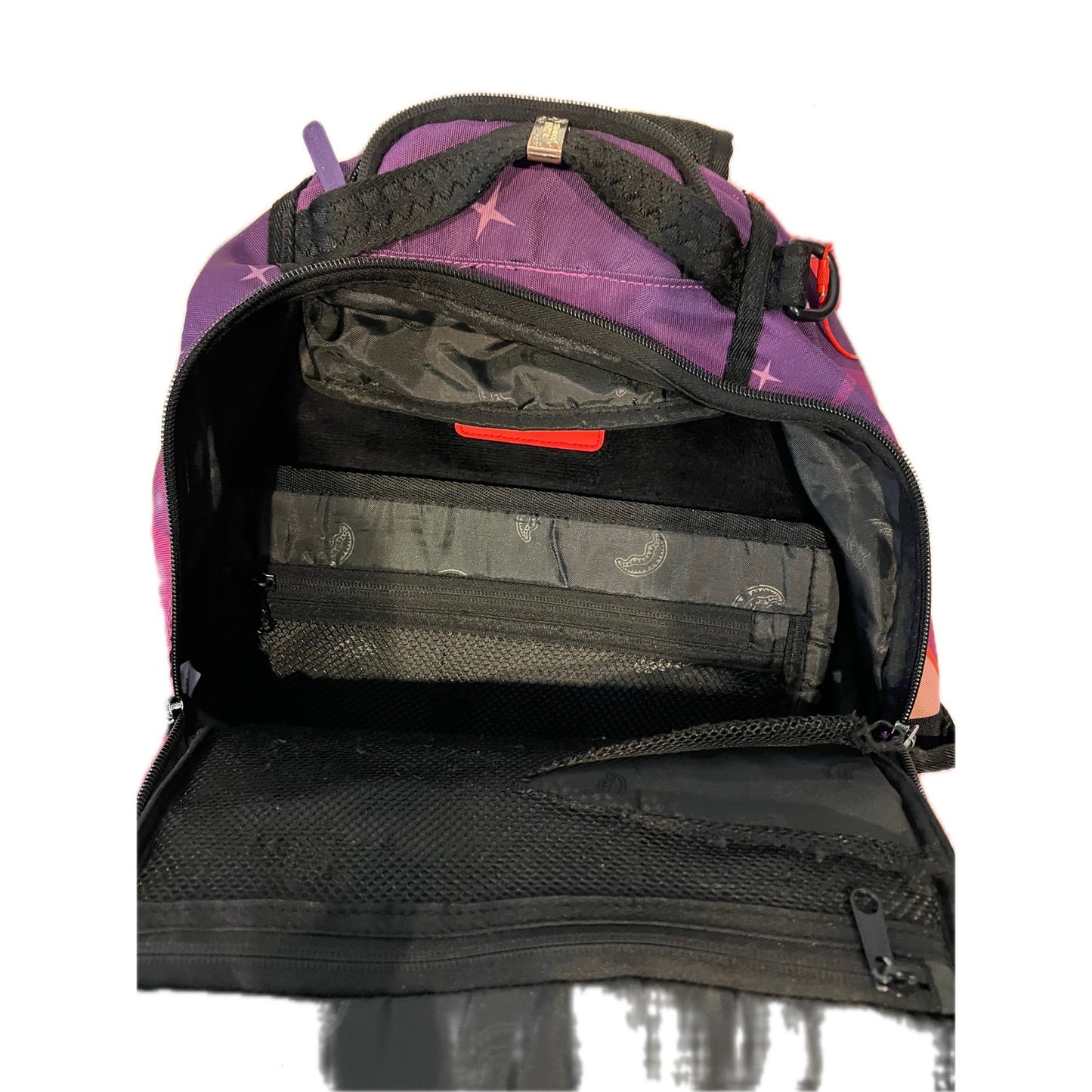Sprayground Pink Angry Eyes Backpack