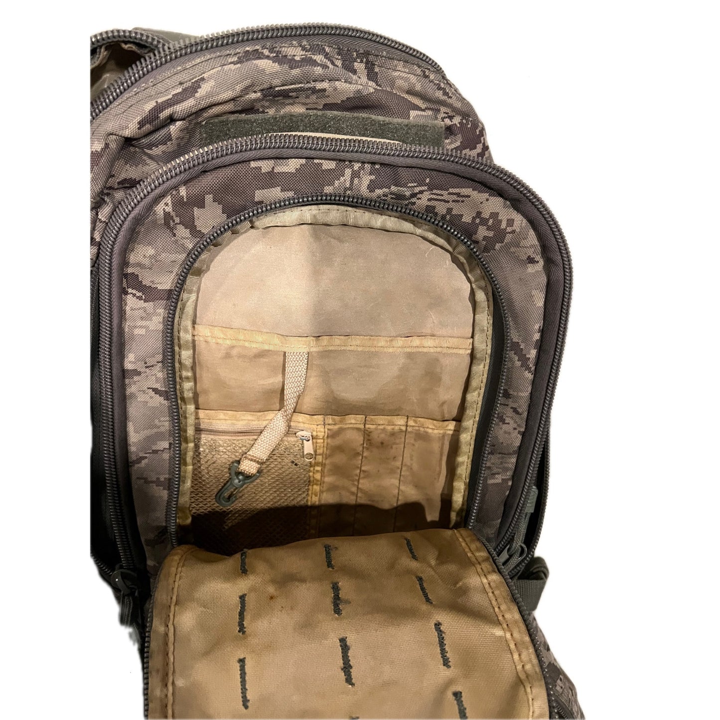 Mercury Green Brown Camo XL Tactical Backpack