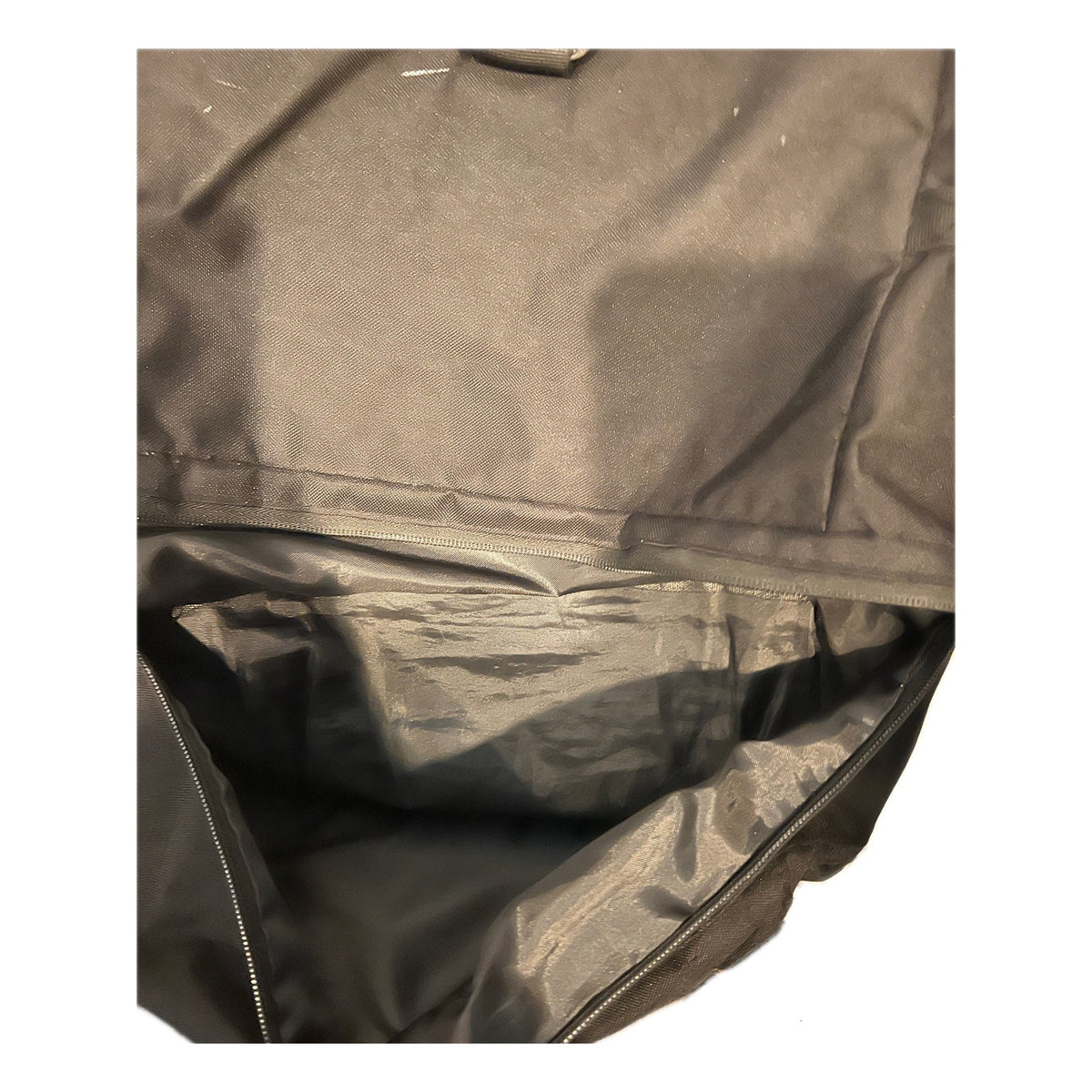 No Label Black Rolltop Backpack