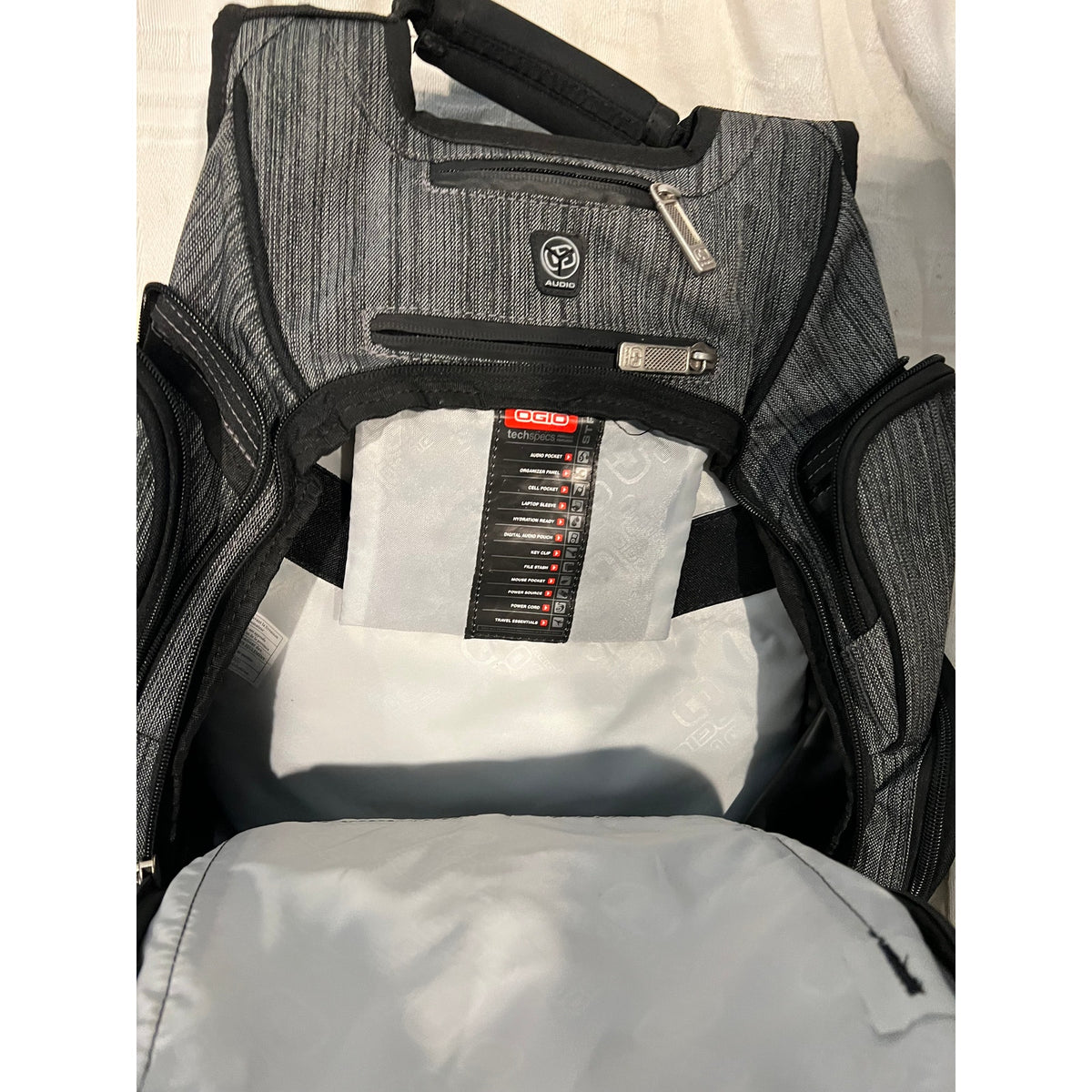 OGIO Metro Street Laptop Backpack Gray