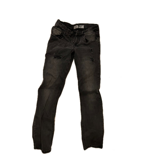 Solutus premium stretch Slim  Fit Black Jeans Mens 30x30