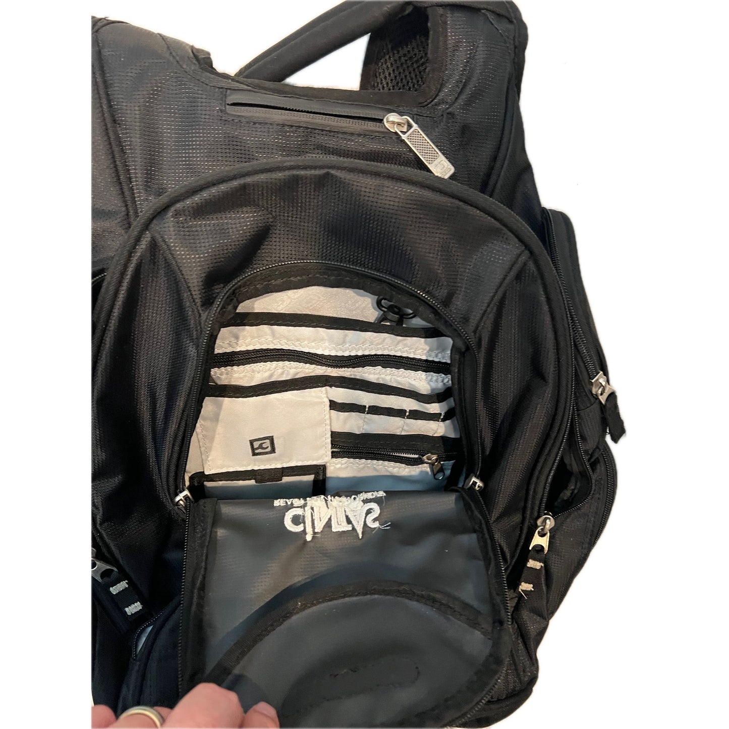OGIO Metro Street Laptop Backpack Black Cintas