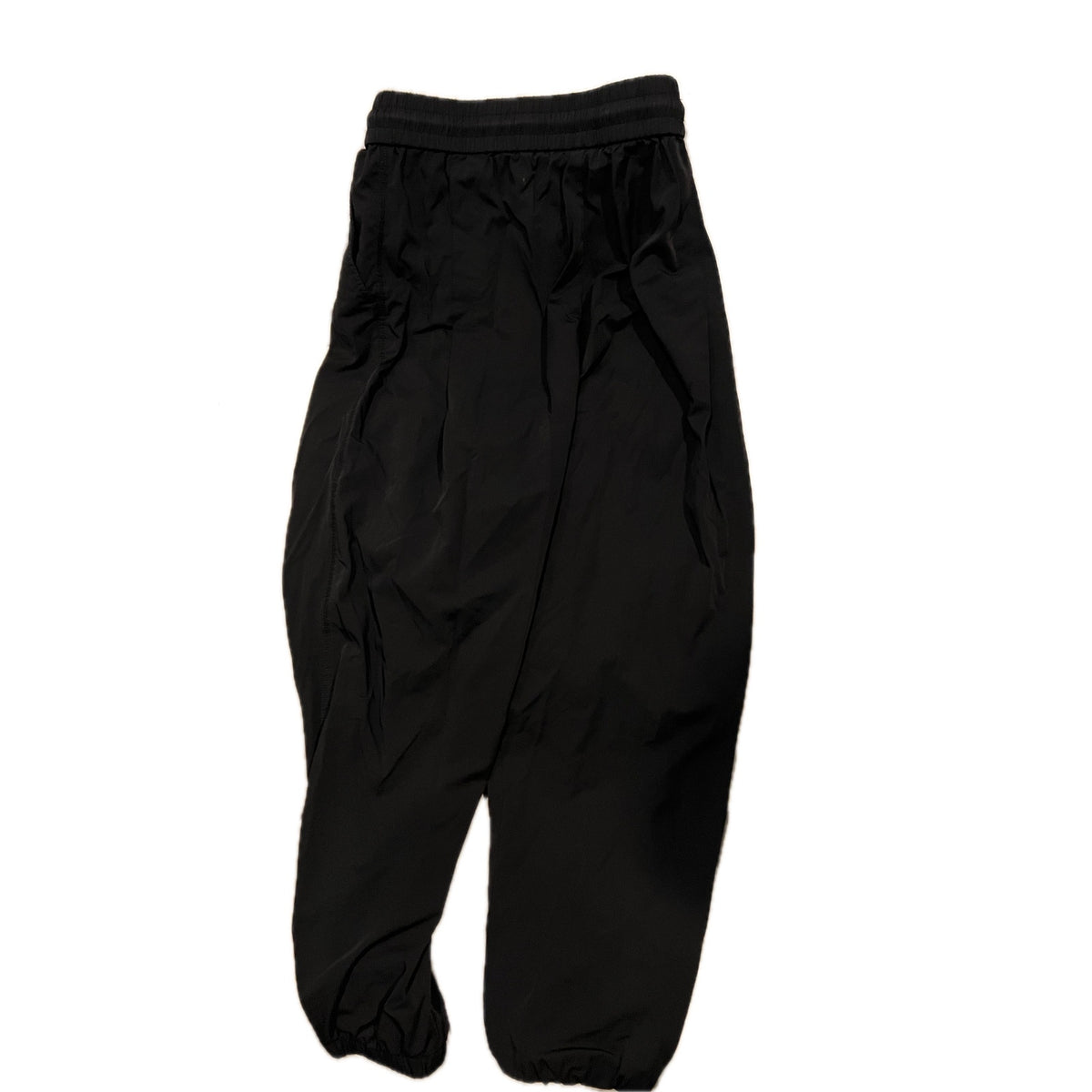No Label Thin Nylon/Polyester Joggers/Warm Up Pants Unisex 30"x22"