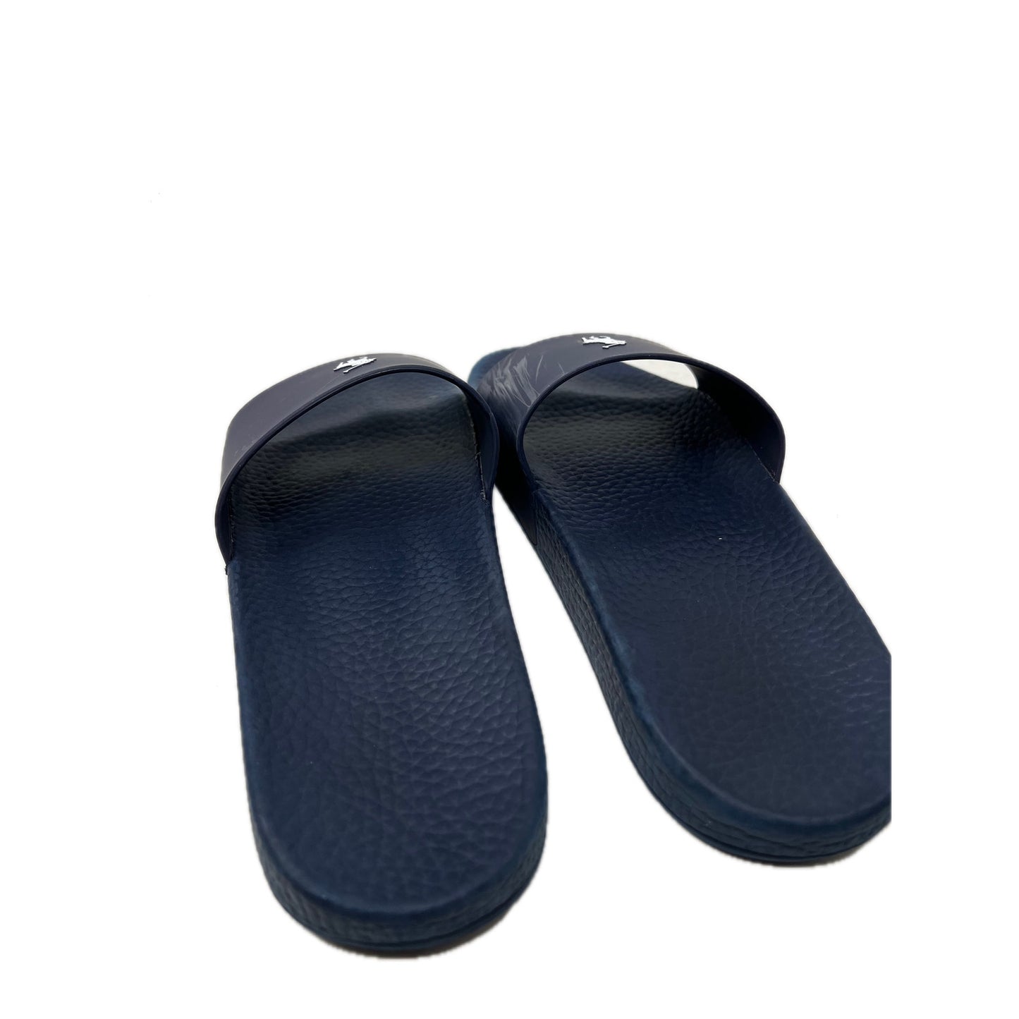 Sandales Claquettes Polo Ralph Lauren Bleu Homme 10 Femme 11.5