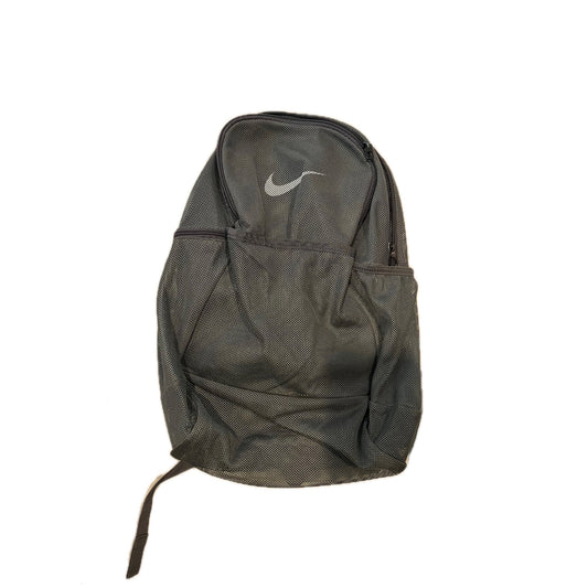 Nike Mesh See Through Backpack Gray