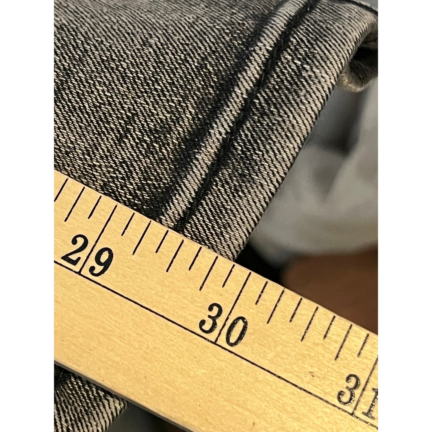 Street Jeans Skinny Fit Distressed Black Jeans Mens 32x30