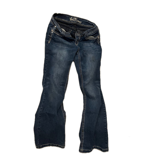 Wallflower Flared Leg Blue Jeans Womans Sz 13