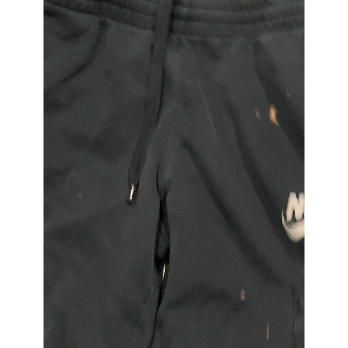 Nike Black Straight Ankle Sweatpants Mens Small