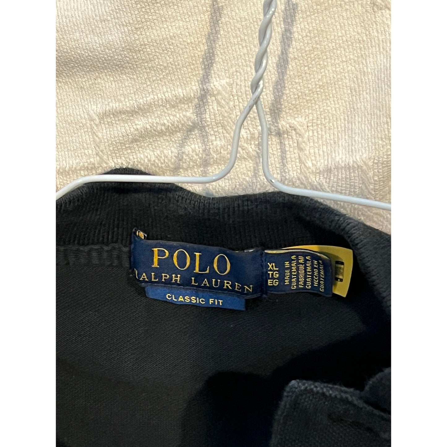 Polo by Ralph Lauren Black Polo Mens XL