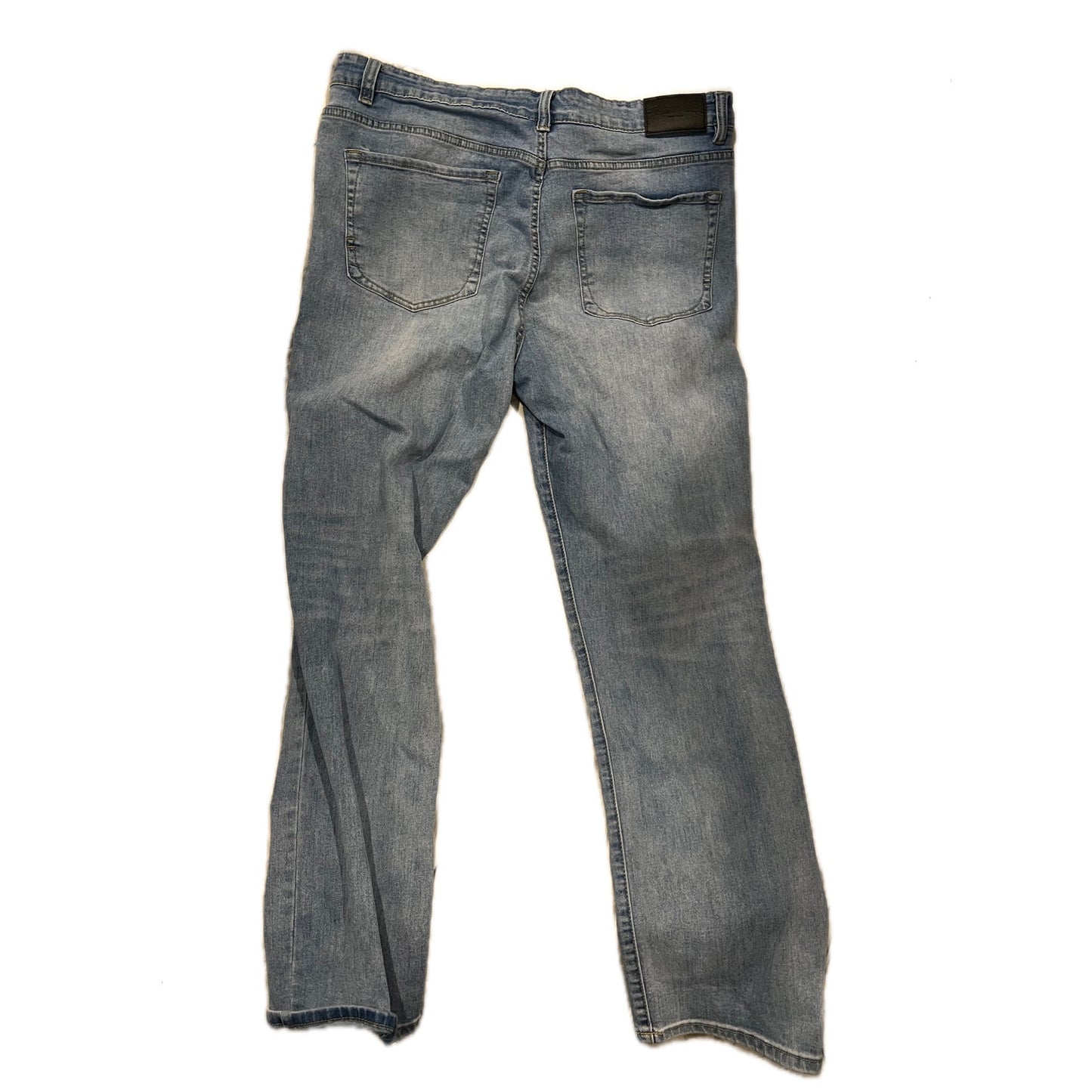 Kenneth Cole NYC Pantalones vaqueros corte deportivo para hombre 38x32