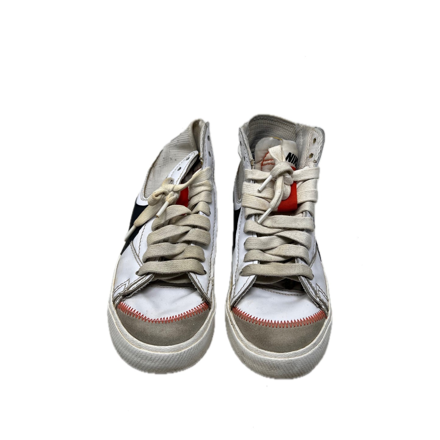Nike Blazer Mid 77 Jumbo White Black Sneakers Mens 10.5