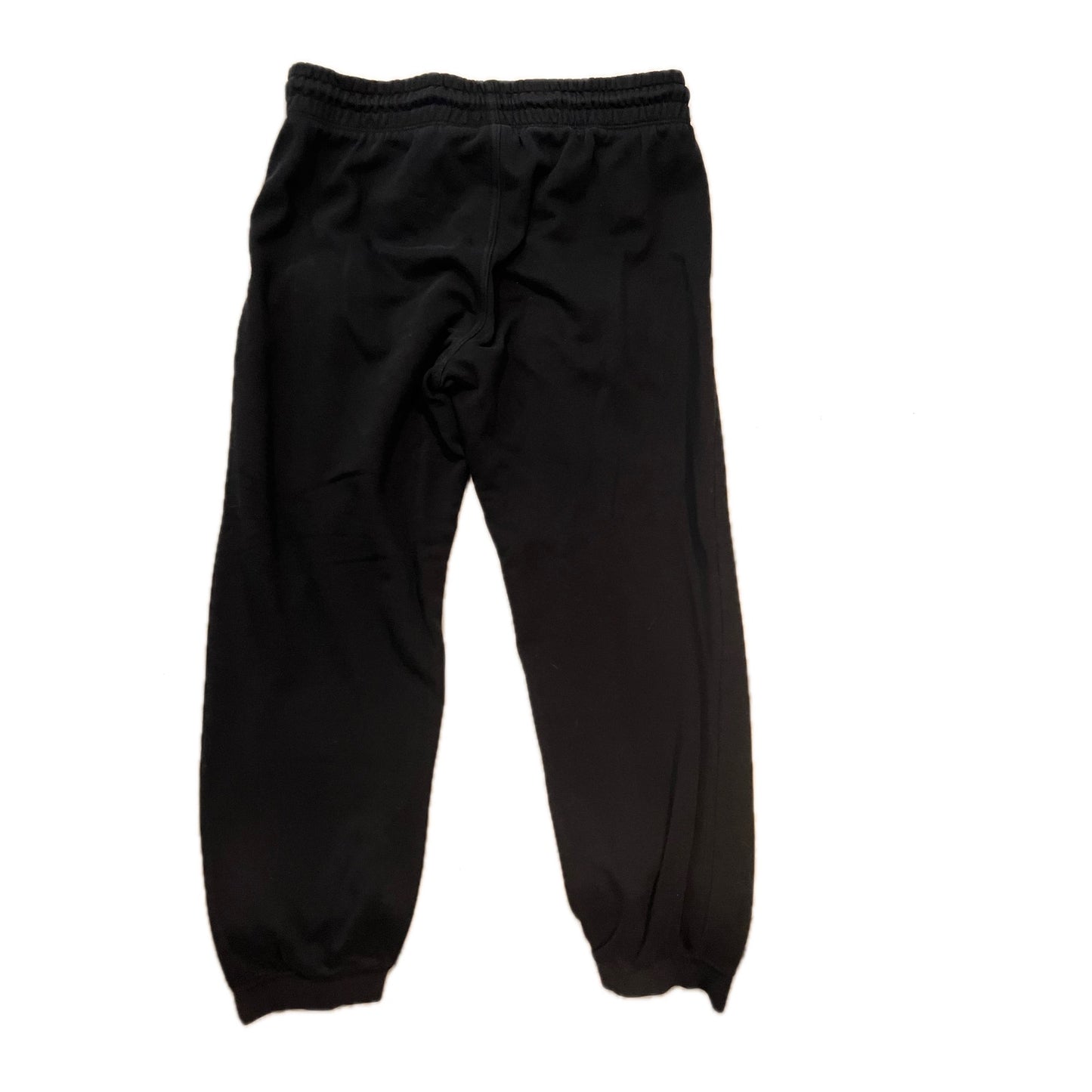 H&M Black Cuffed Ankle Cargo Joggers XL