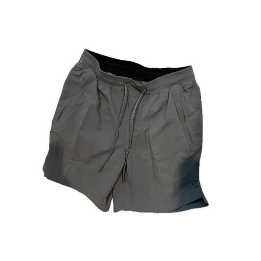 L98 Gray Running Shorts Mens Medium 26x6