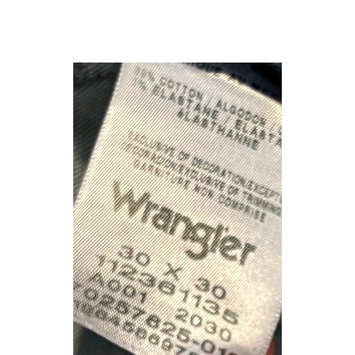 Wrangler Relaxed Straight Fit Jeans Mens 30x30