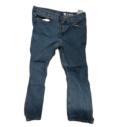 George Straight Fit Jeans Mens 36x30