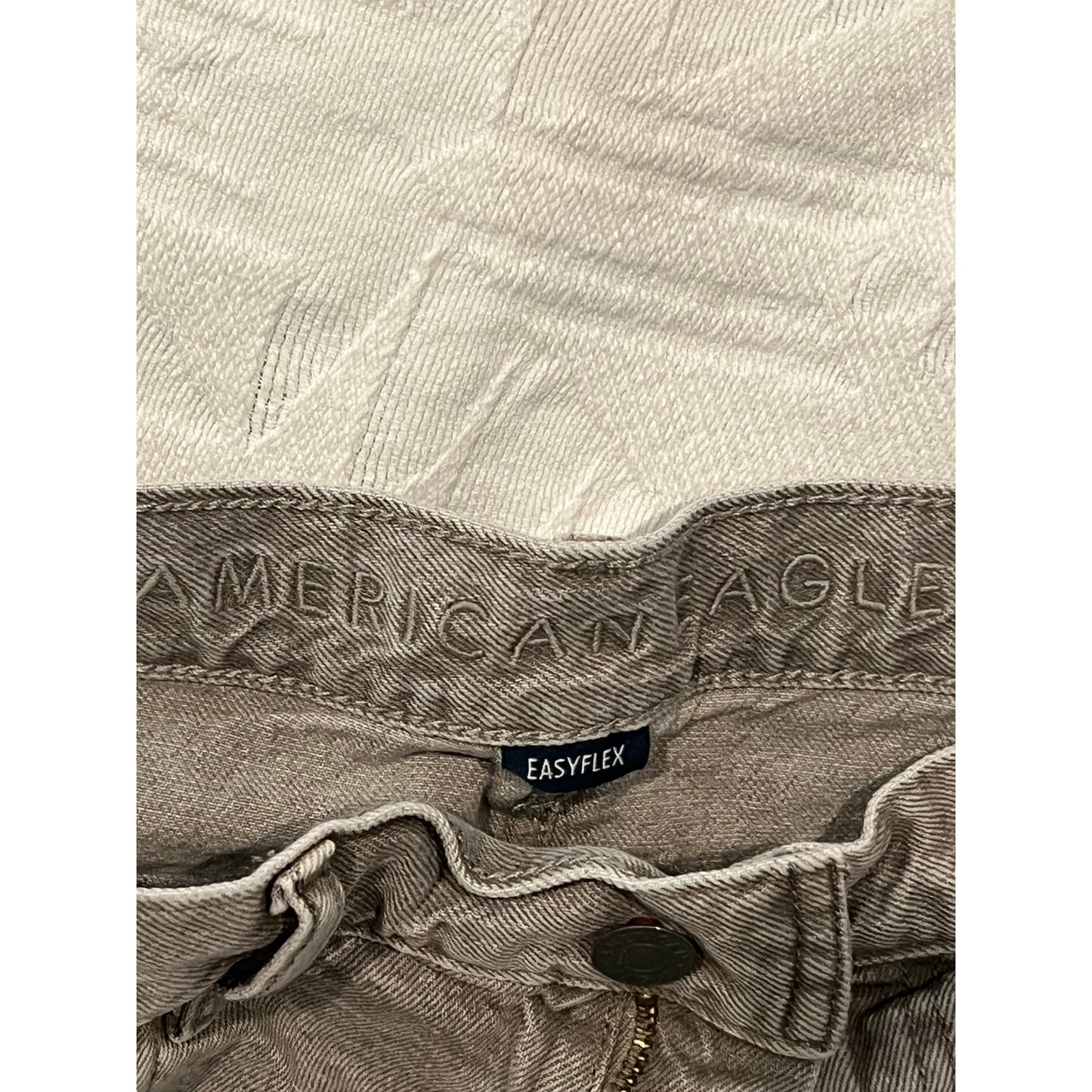 American Eagle Loose Jeans Faded Black Mens 34x34