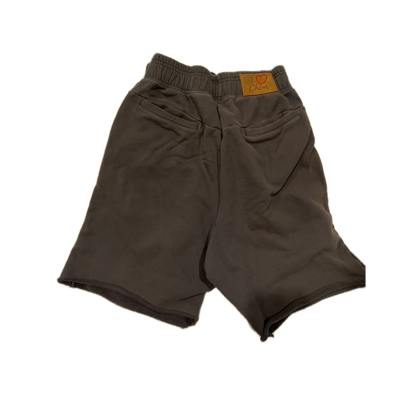 HMMD Pantalón Corto de Felpa I Love Chim para Hombre Talla S