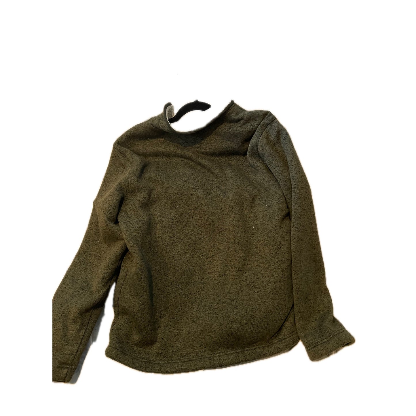 Polaire Orvis isolée à quart de zip gris anthracite homme taille L
