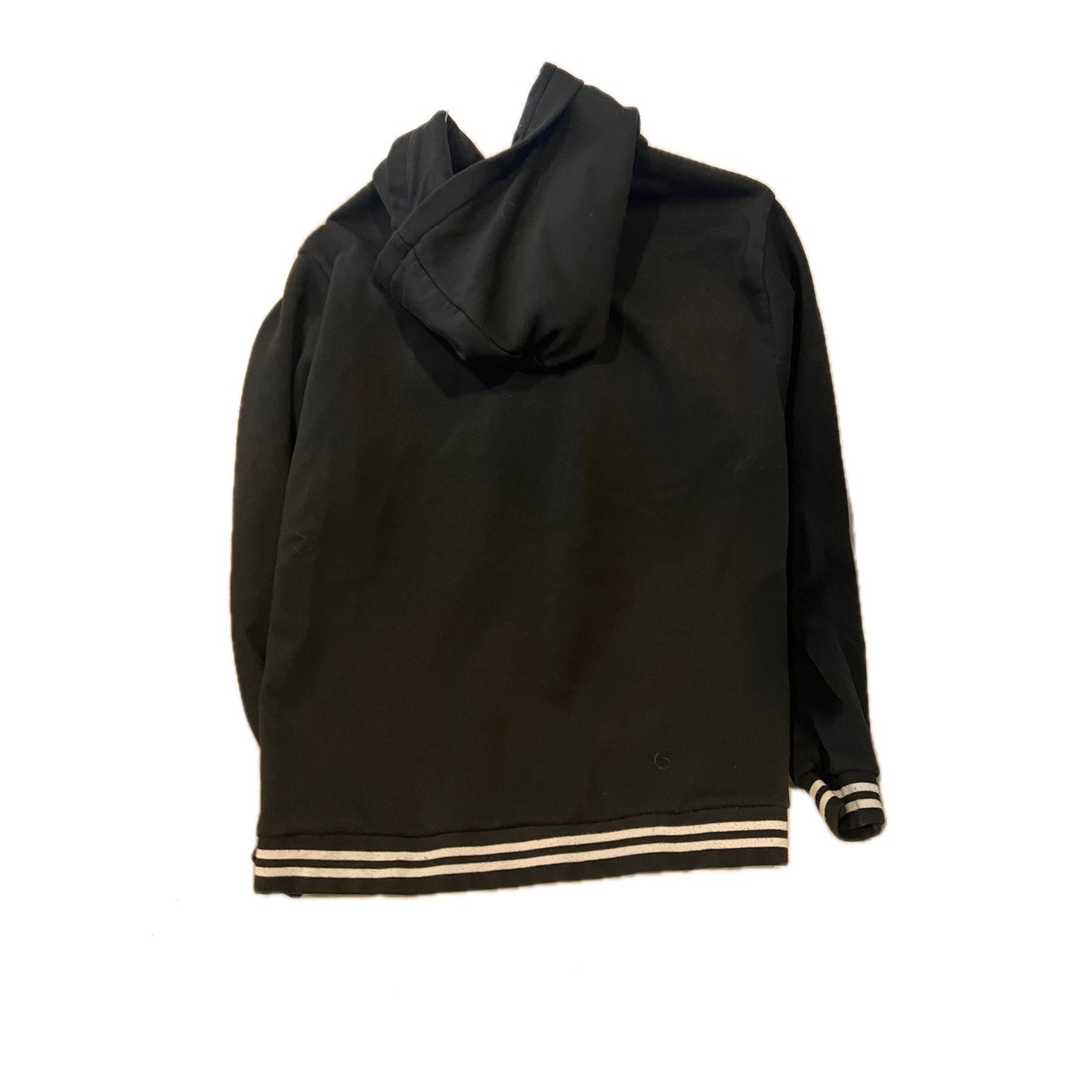 Fast Fashion Black Varsity Jacket Mens M