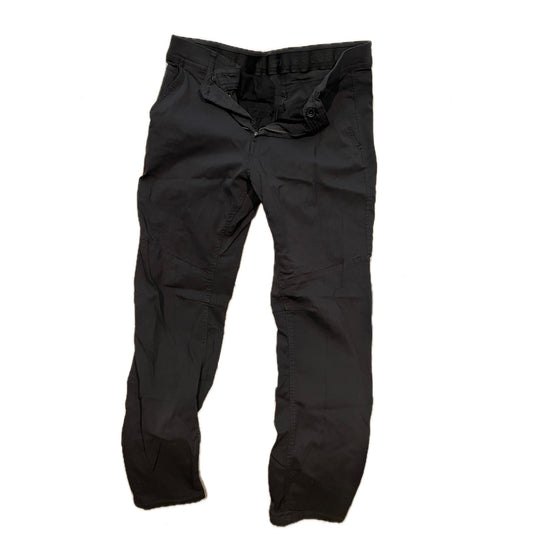 Pantalones vaqueros crudos negros Proyecto para hombre 34x28
