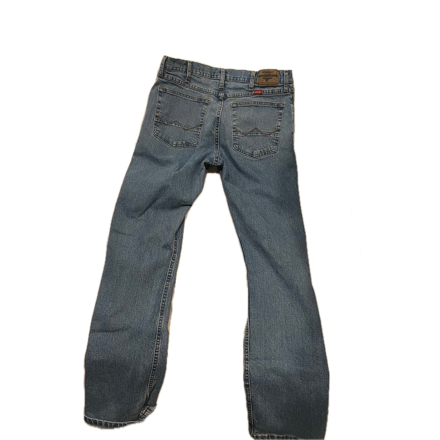 Wrangler Slim Straight Leg Jeans Mens 34x32