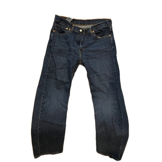 Levi's 505 Regular Straight Leg Jeans Mens 36x32