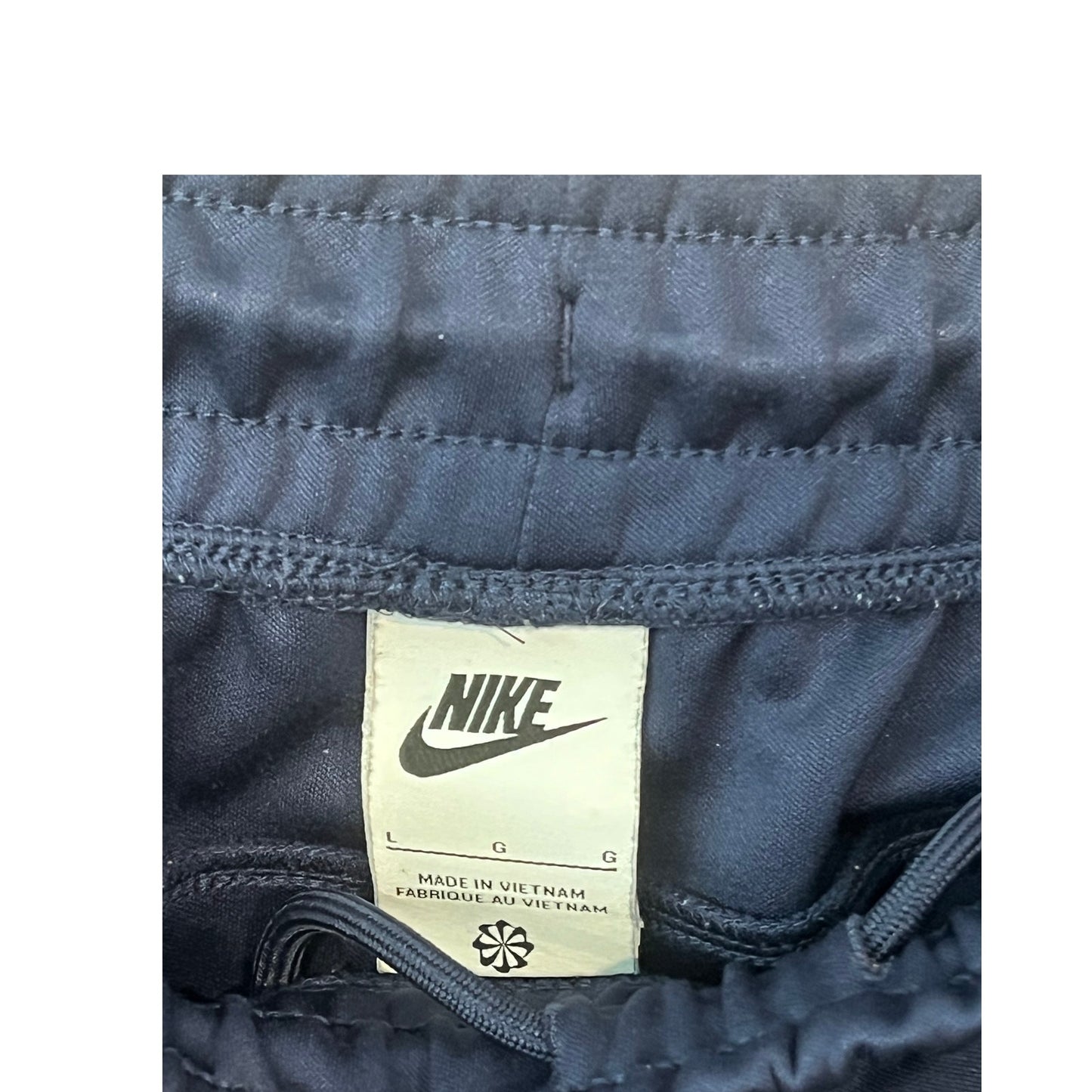 Nike Blue Cuffed Ankle Track/Pantalones Deportivos Hombre Talla L