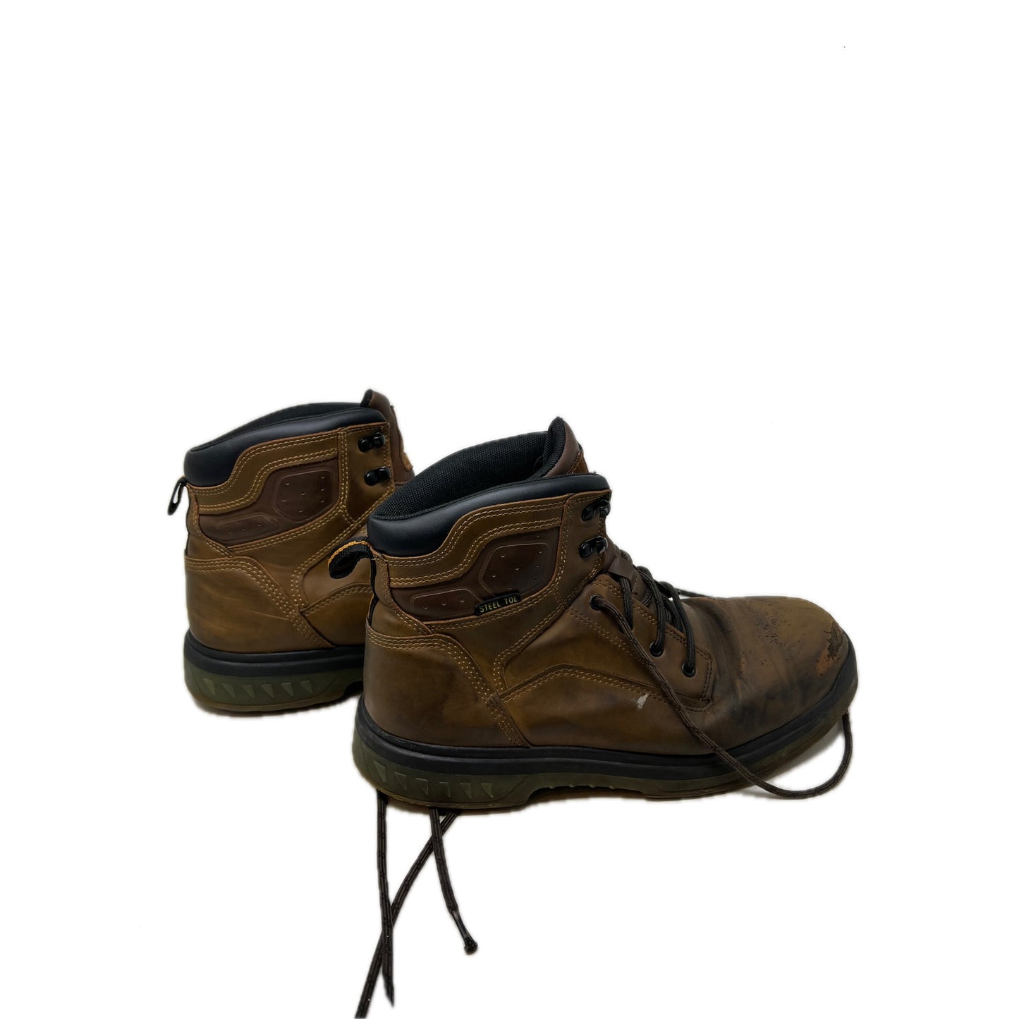 Brahma Brown 6" Steel Toe Work Boots MNBR22EZ001 Mens 10.5