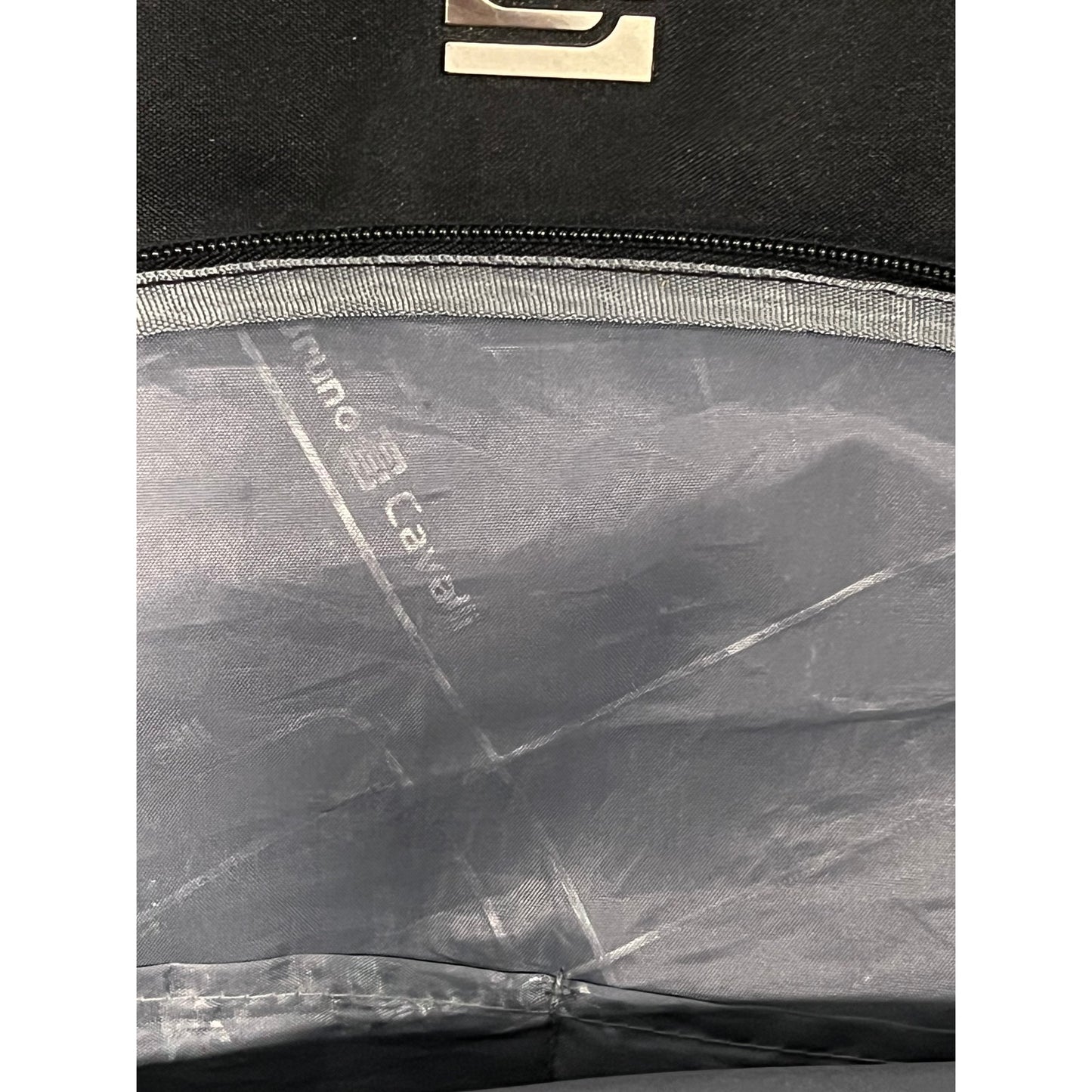 Bruno Cavalli Padded Computer Black Backpack