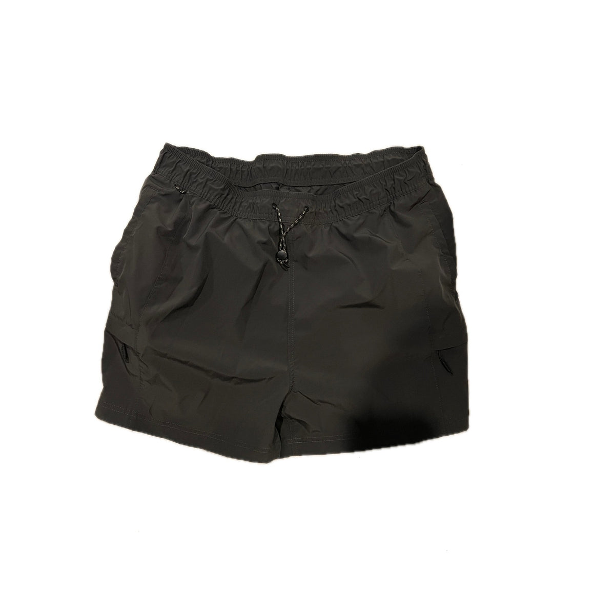 No Label Black Quick Dry Running Shorts Mens Large