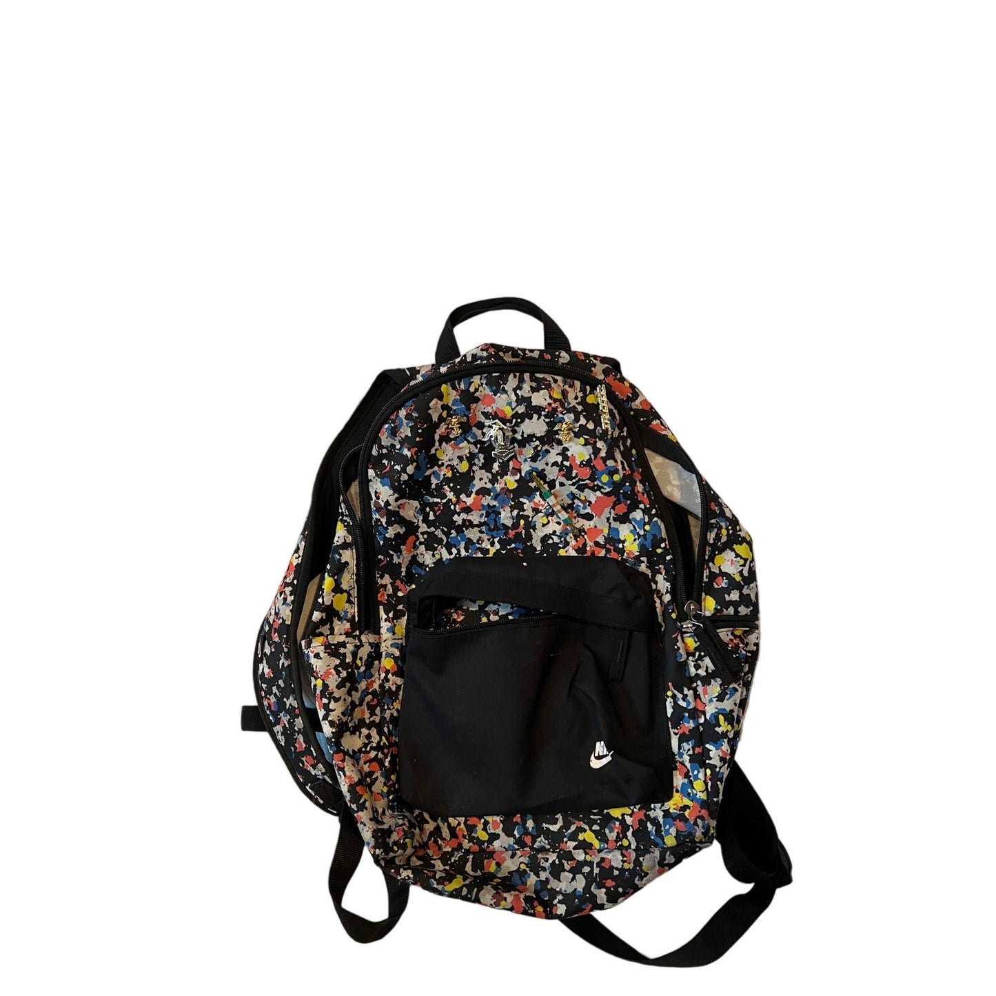 Nike 72 Color Puzzle Backpack w/ Military Pins