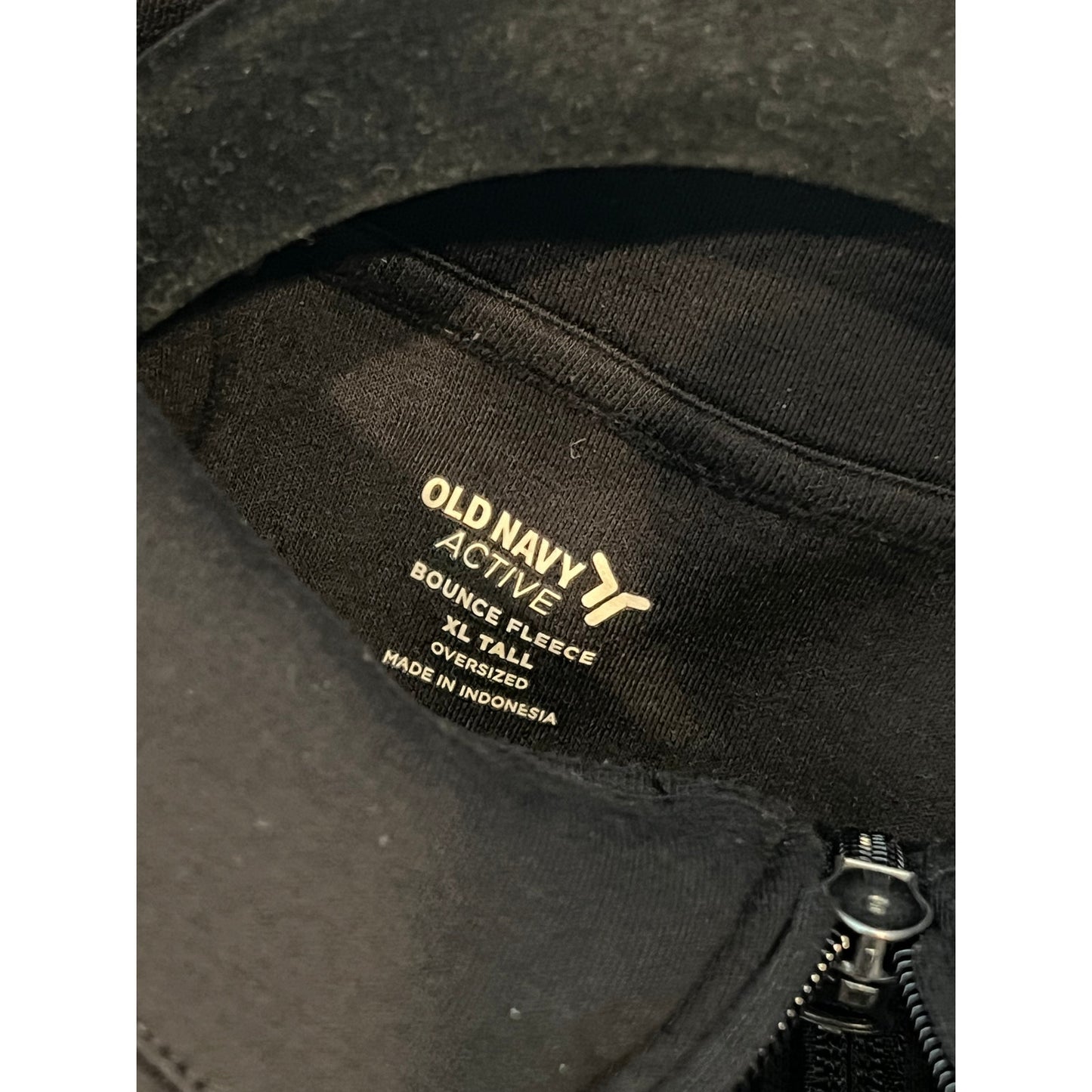 Old Navy Active Bounce Polaire Noire Pull Polaire Homme TTG