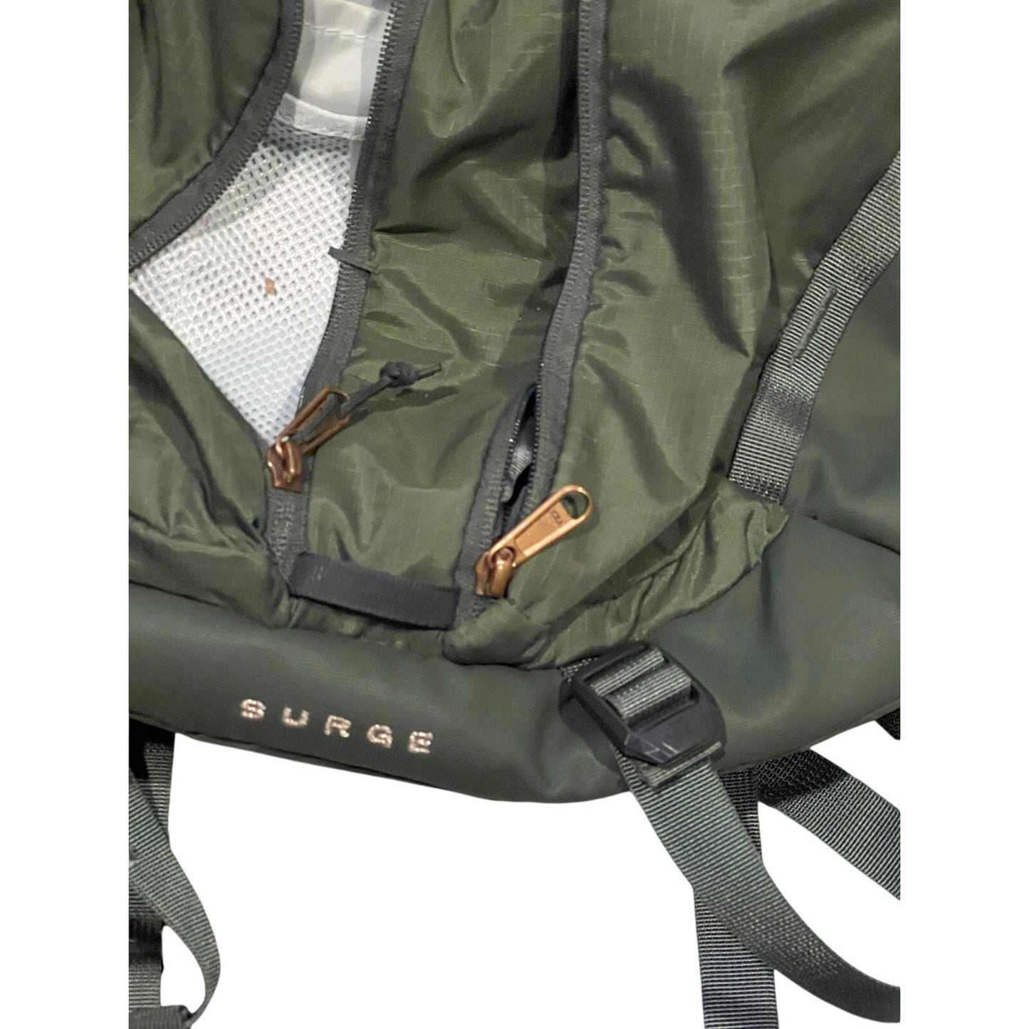 The North Face Surge Olive Green Backpackr