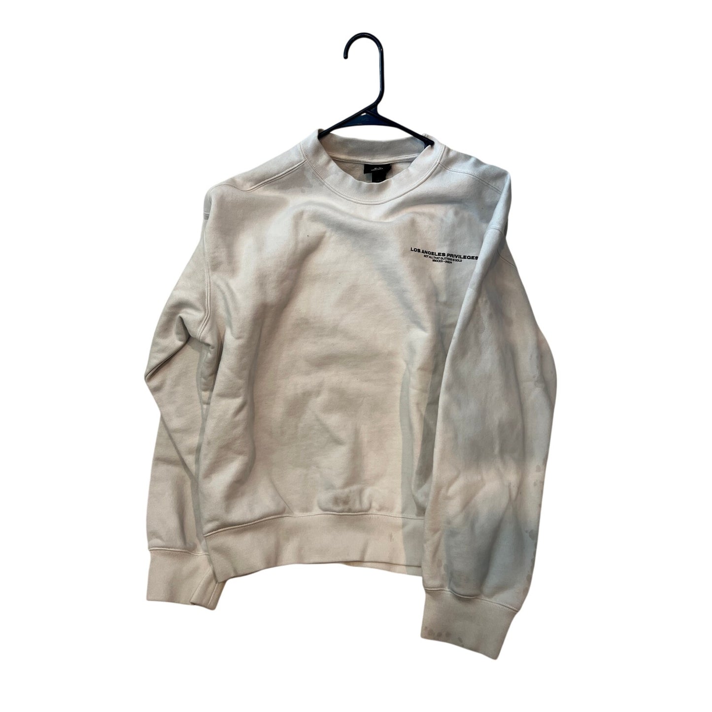 H&M Sweat-shirt col rond coupe ample Homme Taille M