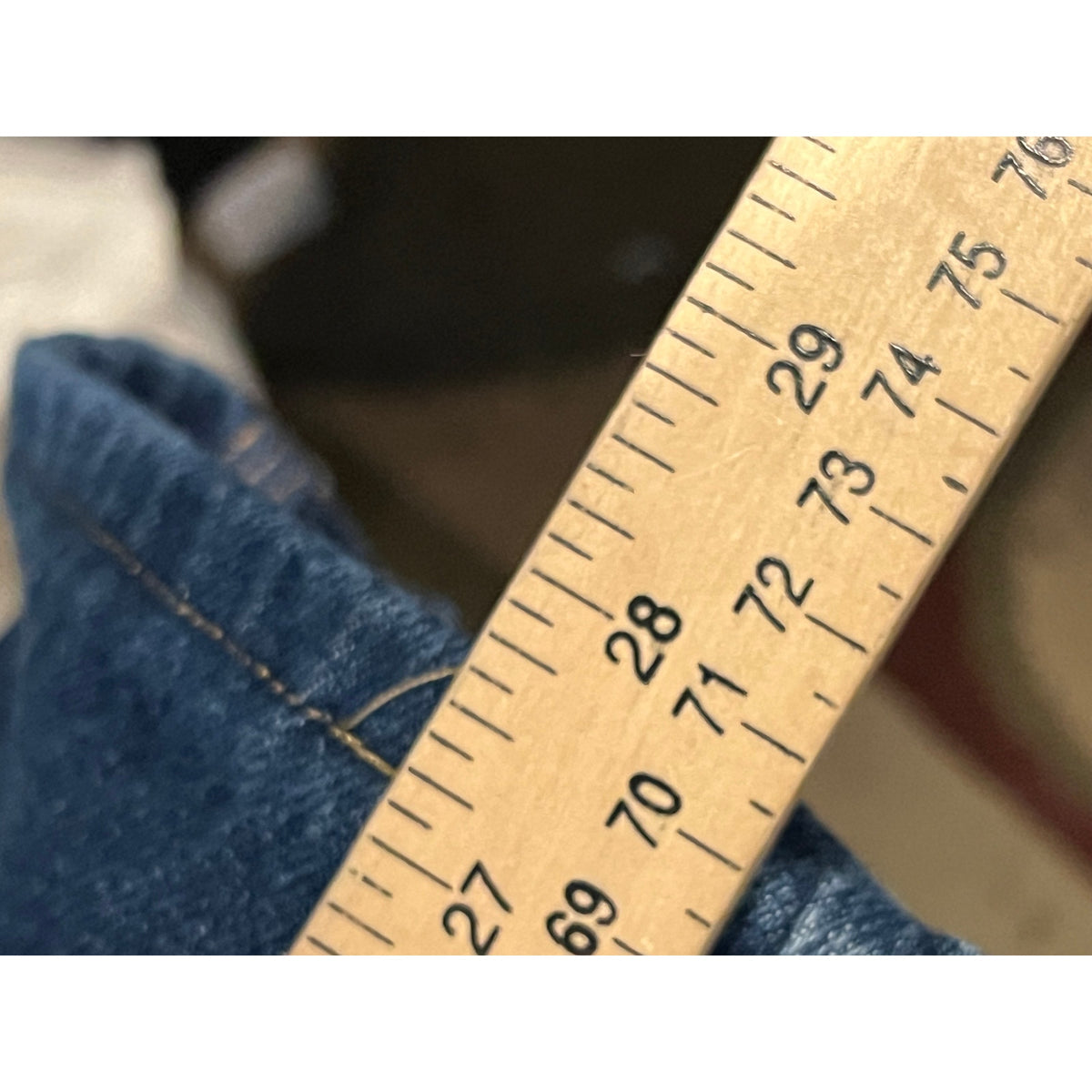 Red Kap Blue Carpenter Jeans Men's 28x28